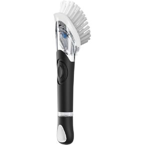 Soap Dispensing Dish Brush, Dish Scrub Brush with Soap Dispenser, Dish Soap Brush for Dishes, Pans, Sink, Pots in Saudi Arabia