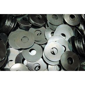 (250) Oversized Fender Washers 1/2 x 1-1/2 OD - Zinc Plated in Saudi Arabia