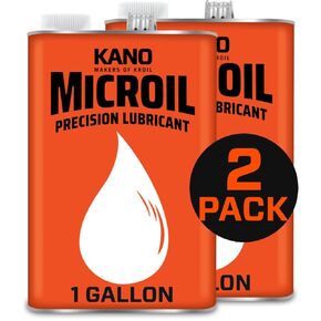 Kroil Microil Precision Lubricant - Low Viscosity Drip Oil - Anti-Rust Lubricant for Clocks, Watches, Micrometers & Small Mechanisms - Home & Industrial Use - Drip Can - 8 oz - 24 Pack (MC081C) in Kuwait