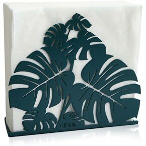 حامل مناديل معدني حديث على شكل أوراق خضراء على سطح الطاولة/موزع مناديل قائم بذاته، لأسطح المطبخ، وطاولة الطعام، للاستخدام الداخلي والخارجي... in Kuwait