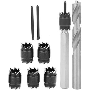 9Pcs Spot Weld Cutter Set, High Speed Steel Drill Bit, Professional Welding Drilling Tool, Easy to Install, sturdy and Long Service Life, with Double Sided for Efficient Cu in Kuwait