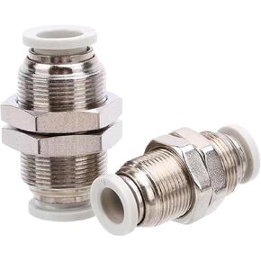 PM Pneumatic Quick Connector Straight Through 4 6 8 10 12 14 16MM Hose Trachea Connector Copper Baffle Quick Connector(PM-6) in Saudi Arabia