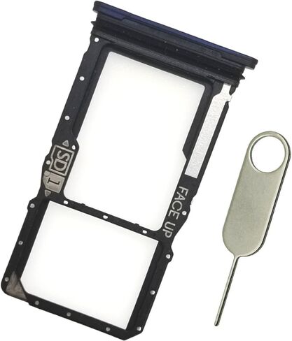 Replacement XT2517 Sim Card Tray SD Card Slot Holder for Motorola Moto G Stylus 5G 2025 with Stainless Steel Eject Pin (Pantone Gibraltar Sea) in Kuwait