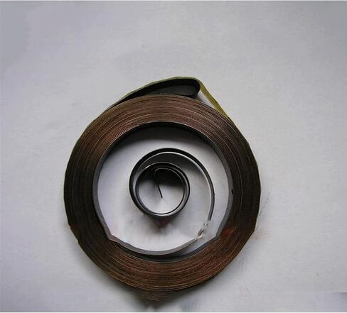 Lyuduo-ضغط الربيع دوامة سلك مسطح لفائف الربيع قوة ثابتة الينابيع، سمك 0.25 مم * عرض 5 مم * طول 2500 مم * قطر خارجي 50 مم، مقاوم للضغط ومتين in Kuwait