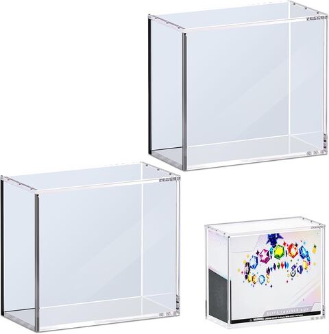 ETB Protector Case, 5mm ETB Acrylic Display Case, Clear Ultra Acrylic Boxes for Display Compatible with Elite Trainer Box, Dustproof and Waterproof Display Box in Saudi Arabia