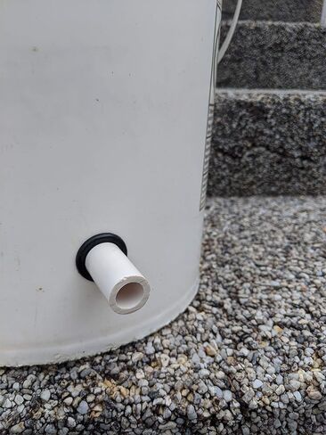 Rubber Grommets Water Seal Hydroponics Dutch Bucket for use with 1/2" SCH 40 PVC Pipe, 1" drilled Hole - Pack of 20 in Saudi Arabia