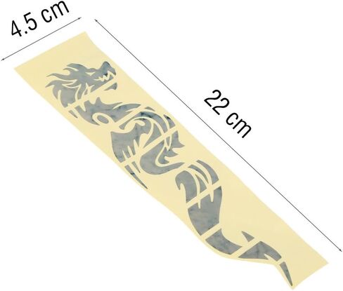 Dragon Pattern Guitar Inlay Stickers Ultra Thin Lightweight Long Service Time for Fretboard Decor Tools in Saudi Arabia