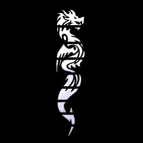 Dragon Pattern Guitar Inlay Stickers Ultra Thin Lightweight Long Service Time for Fretboard Decor Tools in Saudi Arabia