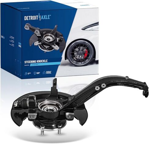 Detroit Axle - BEAR 2PC مفاصل التوجيه لعام 2001-2008 سوبارو فورستر ث/الفرامل القرصية الخلفية ، 2 مفاصل التوجيه وحمل العجلات ASSEMBLY 2002 2003 2004 2005 2006 2007 استبدال in Kuwait