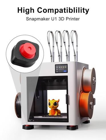 Upgraded 4PCS Anti-Vibration Feet for Snapmaker U1 3D Printer, Damping Pads Shock Absorption Feet, Heavy-Duty Stability & Noise Reduction in Kuwait