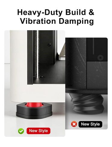 Upgraded 4PCS Anti-Vibration Feet for Snapmaker U1 3D Printer, Damping Pads Shock Absorption Feet, Heavy-Duty Stability & Noise Reduction in Kuwait