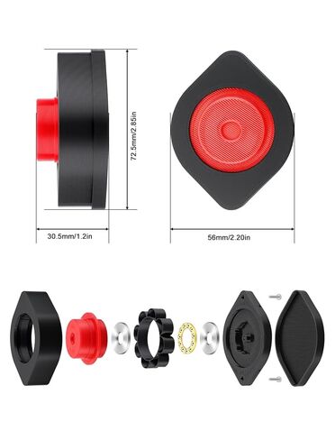 Upgraded 4PCS Anti-Vibration Feet for Snapmaker U1 3D Printer, Damping Pads Shock Absorption Feet, Heavy-Duty Stability & Noise Reduction in Kuwait