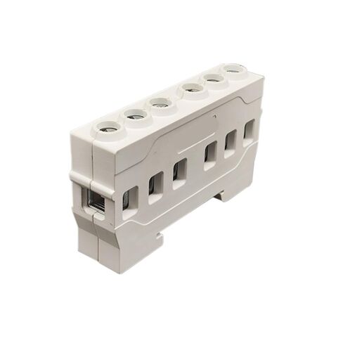 Indoor Box busbar Incoming line Row 63A 10 Square Copper busbar Terminal Block(2P-63A-Busbar) in Saudi Arabia