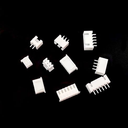 Fengpeng XH 2.54 مللي متر طقم مقبس توصيل مع سلك سيليكون مجعد مسبقًا 2/3/4/5/6 دبوس كابل محول الإسكان ذكر أنثى in Kuwait