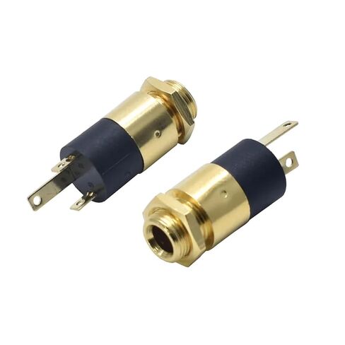 Fengpeng 10/5 قطعة 3.5 مم مقبس أسطواني PJ-392 مقبس ستيريو أنثى مع صامولة. 5 موصل سماعة رأس صوت فيديو PJ392 مطلي بالذهب (5 قطع) in Kuwait