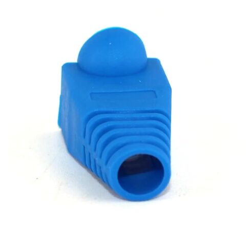 Fengpeng 10/20/50 قطعة من أحذية كابل RJ45 الشبكية البلاستيكية باللون الأزرق والرمادي لتخفيف الضغط من أجل حماية القابس المعياري Cat5e Cat6 (رمادي، 20 قطعة) in Kuwait