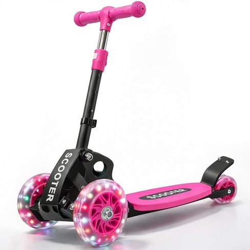 Scooters for Kids 8-12, 3 Wheel Kids Scooter with Adjustable Height Handlebars for Boys & Girls in Saudi Arabia
