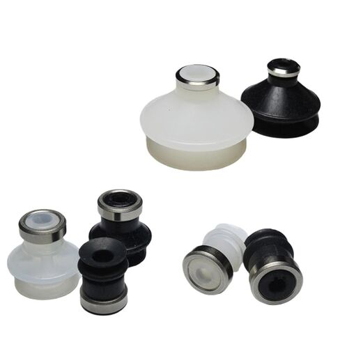 1 قطعة منفاخ دائري من السيليكون بطبقة مزدوجة أكواب شفط أوتوماتيكية أكواب شفط هوائية قوية ZP-B موديل (ZP-40B,4) in Kuwait