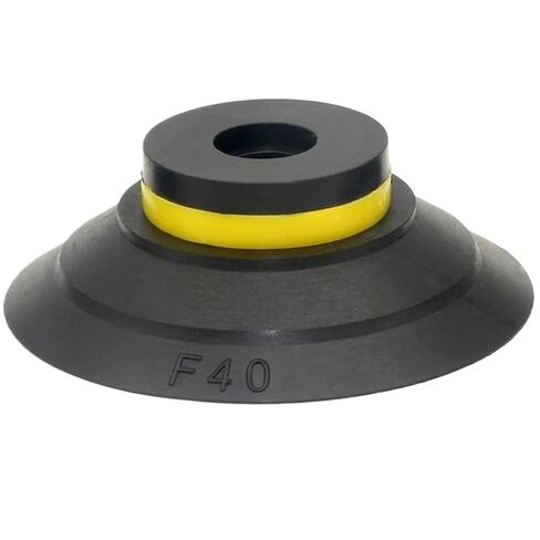 10 قطعة هوائي كوب شفاط المكنسة الكهربائية NBR/سيليكون الروبوتية مناور فوهة أحمر أسود VF15-VF50 لآلات قولبة الحقن (VF25W) in Kuwait