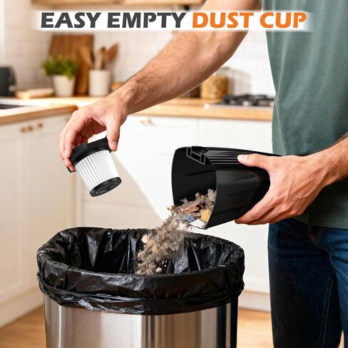 Zefiro Lightweight Corded Stick Vacuum, High Suction Bagless Small Vacuum Cleaner for Carpet Hardwood Floor Pet Hair, Portable Handheld Vacuum for Home RV Apartment Stairs Sofa in Saudi Arabia