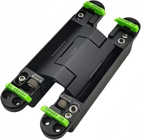 Close Hydraulic Adjustable Hinge Folding Automatic Door Closing Device Invisible 1Pcs(Style-D) in Saudi Arabia
