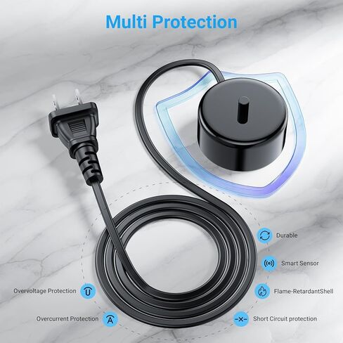 قاعدة شاحن بديلة لـ HX5100 HX6100 - شاحن متوافق مع قاعدة شحن فرشاة الأسنان الكهربائية Philips Sonicare بروتيكتيف كلين 5300 HX6000 HX8000 HX9000 in Kuwait