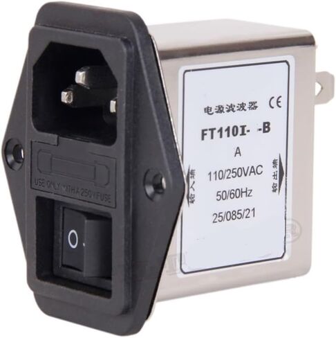 IEC Socket Switch and Fuse Type Power Filter FT110I-3-B in Saudi Arabia