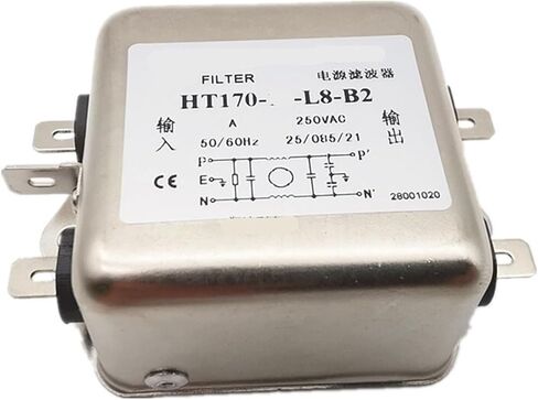 Single-Phase Power Filter HT170-10-L8-B3 B2 10A 20A 30A 50A 100A(HT170-50-M6-E2 50A) in Saudi Arabia
