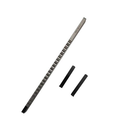 Push-Type Keyway Broach 1pc Push-Type Keyway Broach 8mm C1 Metric Size Broaches Broaching Tools in Saudi Arabia