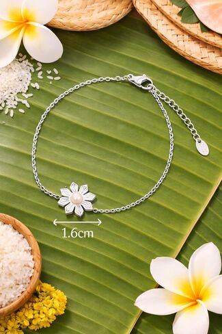 Philippine Sun and Pearl Chain Bracelet (Gold) in Kuwait