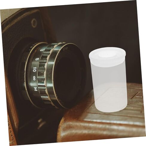 jojofuny 200pcs Plastic Film Canisters Storage Cases Airtight Lids for Camera Reel Coins Keys Art Beads in Saudi Arabia