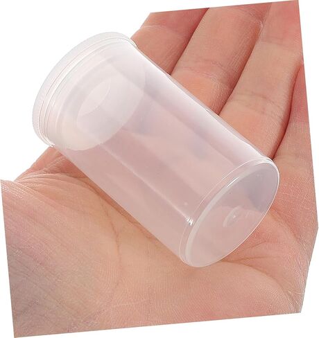 jojofuny 200pcs Plastic Film Canisters Storage Cases Airtight Lids for Camera Reel Coins Keys Art Beads in Saudi Arabia