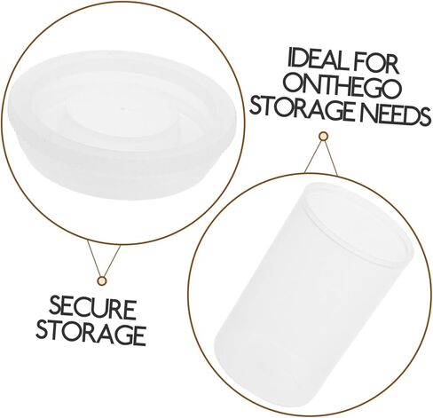 jojofuny 200pcs Plastic Film Canisters Storage Cases Airtight Lids for Camera Reel Coins Keys Art Beads in Saudi Arabia
