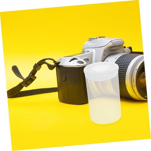 200pcs Film Canisters Caps Plastic Storage Containers for Film Reel Keys Coins Small Accessories Airtight and Portable in Saudi Arabia
