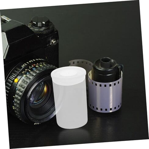 200pcs Film Canisters Caps Plastic Storage Containers for Film Reel Keys Coins Small Accessories Airtight and Portable in Saudi Arabia