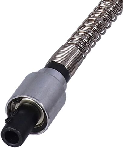 عمود مرن احترافي للمطحنة والحفر، كابل تمديد بمقبض تشاك 3.175 مم، ملحقات محول تلميع كهربائي من الفولاذ المقاوم للصدأ وسبائك الألومنيوم للطحن الدقيق in Kuwait