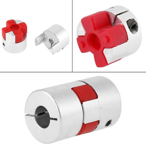 Kikumi Flexible Spider Shaft Coupling, Outer Diameter 20mm X Length 25mm, CNC Stepper Motor Coupling Connector in Saudi Arabia