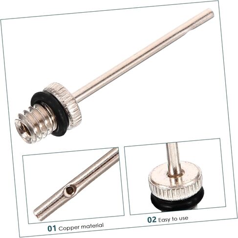20pcs Basketball Inflation Needles Ball Pump Needles for Air Pump Professional Ball Set in Saudi Arabia