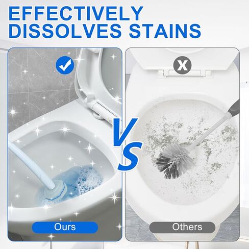 Disposable Toilet Brush and Holder Set, with 30 PCS Toilet Wand refills for Clorox. in Kuwait