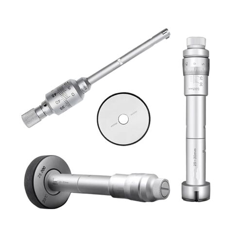 ثلاث نقاط داخل القطر ميكرومتر داخل شريط قياس القطر 6-12 مللي متر ، 12-20 مللي متر ، 20-50 مللي متر ، 50-100 مللي متر (6-12 مللي متر) in Kuwait