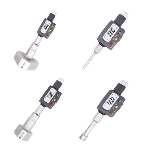 6-100 مللي متر 0.001 مللي متر ثلاثة مخلب/ثلاث نقاط القطر الداخلي ميكرومتر للقياس من خلال الثقوب العمياء (272-132 75-88 مللي متر) in Kuwait