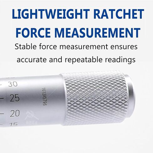 Leverage Micrometer, High-Precision Measuring Instrument, Resolution: 0.001mm, Measuring Range 0-25mm, Accuracy: 0.003mm Stable and Durable, for Precision Hardware, Mold Processing in Kuwait