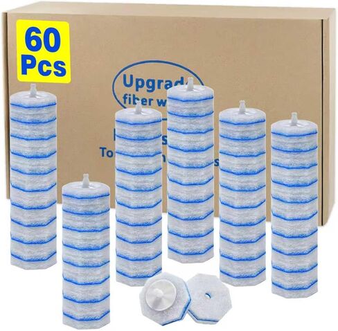 مجموعة فرشاة وحامل المرحاض للاستعمال مرة واحدة، مع 30 قطعة من عصا المرحاض القابلة لإعادة التعبئة للكلوروكس. in Kuwait