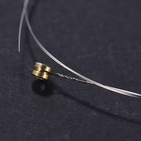 Generic TX-1 سلسلة واحدة بديلة للجيتار الصوتي الشعبي السلسلة الإلكترونية الأولى (.010) 10 عبوات عالية الفولاذ e 75/25 فوسفور برونزي توتر خفيف إضافي in Kuwait