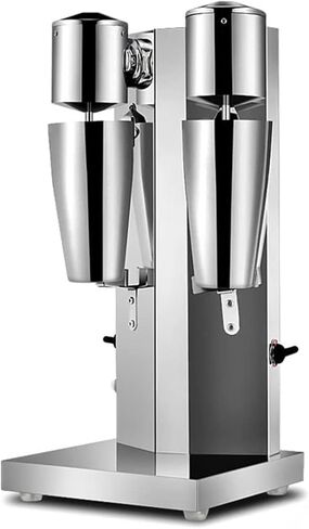 Electric Milkshake Maker Commercial Automatic Blender Foam Machine Stainless Steel 18000 RPM/Min Speed Tea Malt Drink Mixer,B-SingleHead (A DoubleHead) in Saudi Arabia
