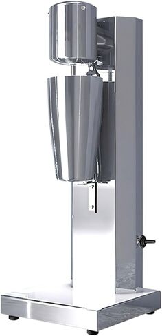 Electric Milkshake Maker Commercial Automatic Blender Foam Machine Stainless Steel 18000 RPM/Min Speed Tea Malt Drink Mixer,B-SingleHead (A DoubleHead) in Saudi Arabia