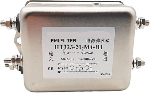 Single-Phase Power Filter HT323-20-M4-H1 20A Anti-Interference and Noise Reduction in Saudi Arabia