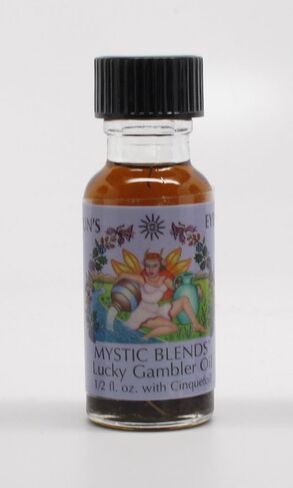 Lucky Gambler - Sun's Eye Mystic Blends Oils - 1/2 Ounce Bottle in Saudi Arabia