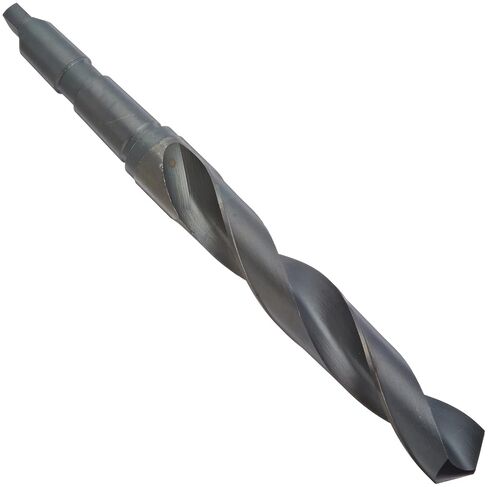 200 Series High-Speed Steel General Purpose Drill Bit, #2 Morse Taper Shank, Spiral Flute, 118 Degrees Conventional Point, 5/8" Size (Pack of 1) in Kuwait