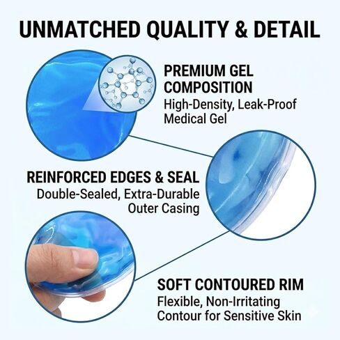 Vasectomy Reusable Cold Ice Packs for Testicular Support and Pain Relief, Vasectomy Gift for Men (Excluding Underwear) in Kuwait